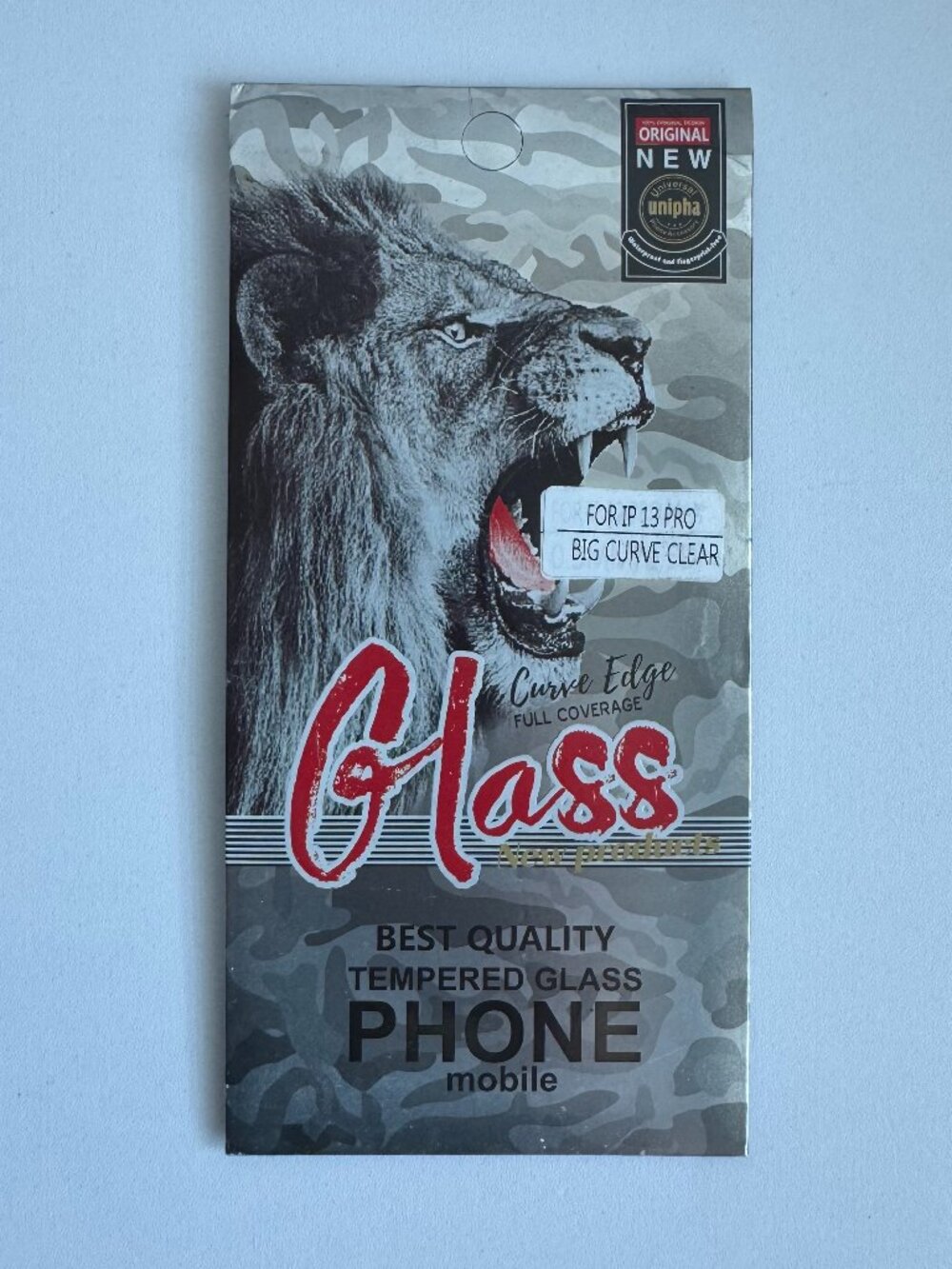 iPhone 13 Pro Curved Edge Tempered Glass Screen Protector New